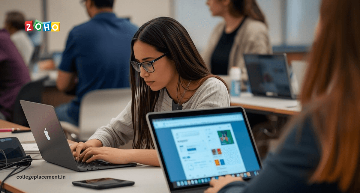 Zoho tools help in developing real-world professional skills