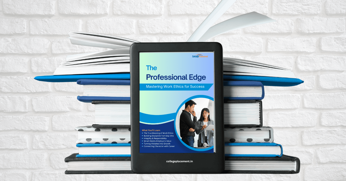 E-Book on work ethics, name is the professional edge